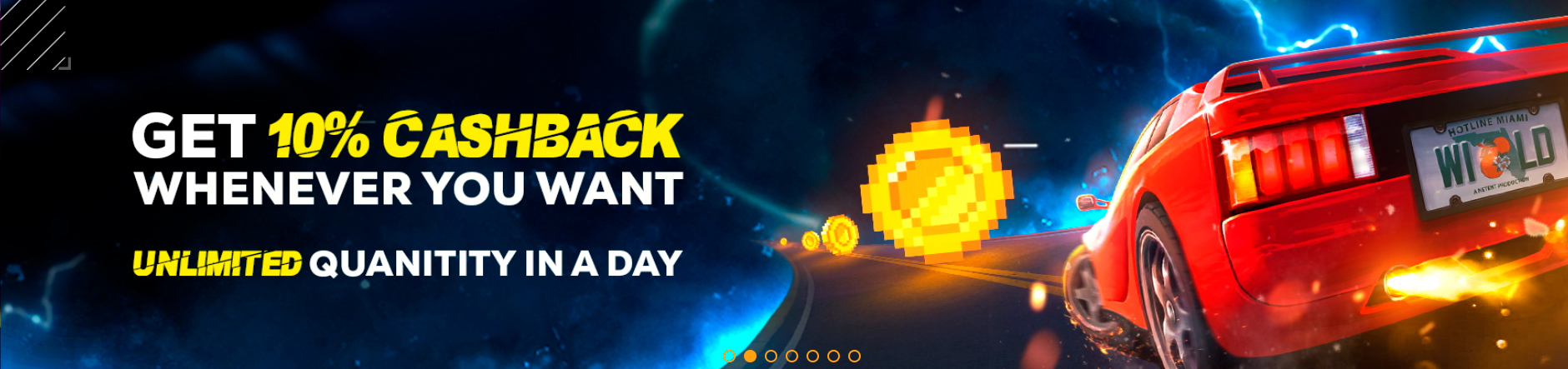 GoldenBet cashback
