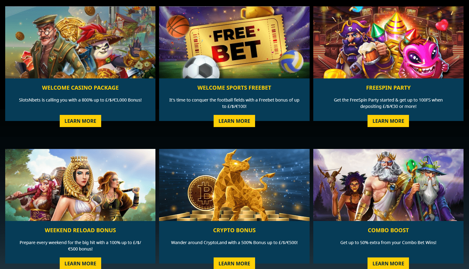 Slots N Bets Promotions