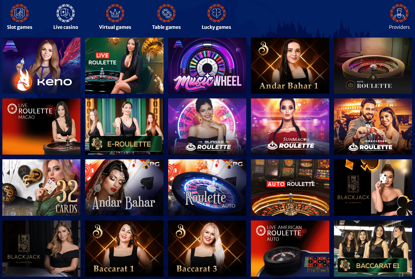 Samiland Live Casino