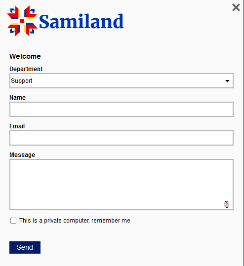 Samiland Support