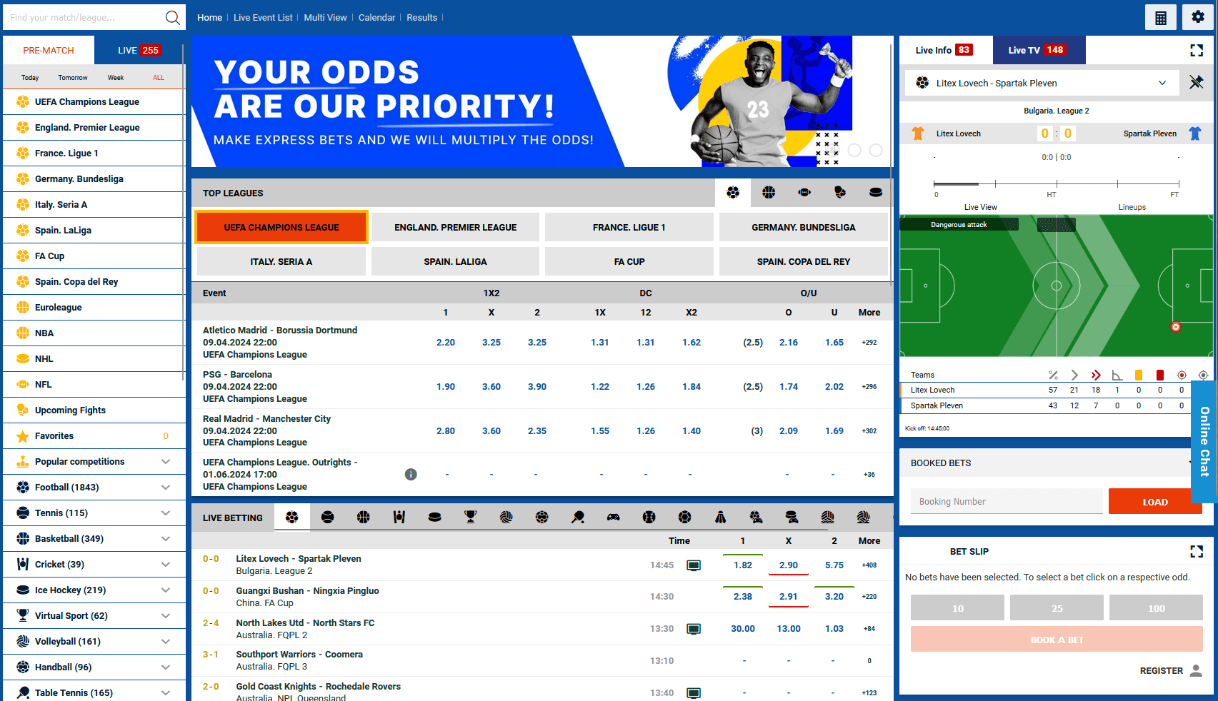 Tropicanza Betting