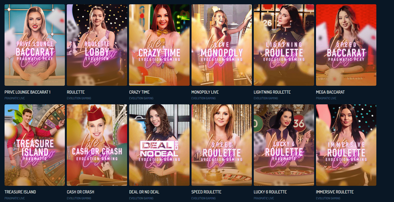 Live Casino 7bets