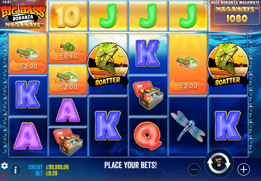 Big Bass Bonanza Megaways slot demo