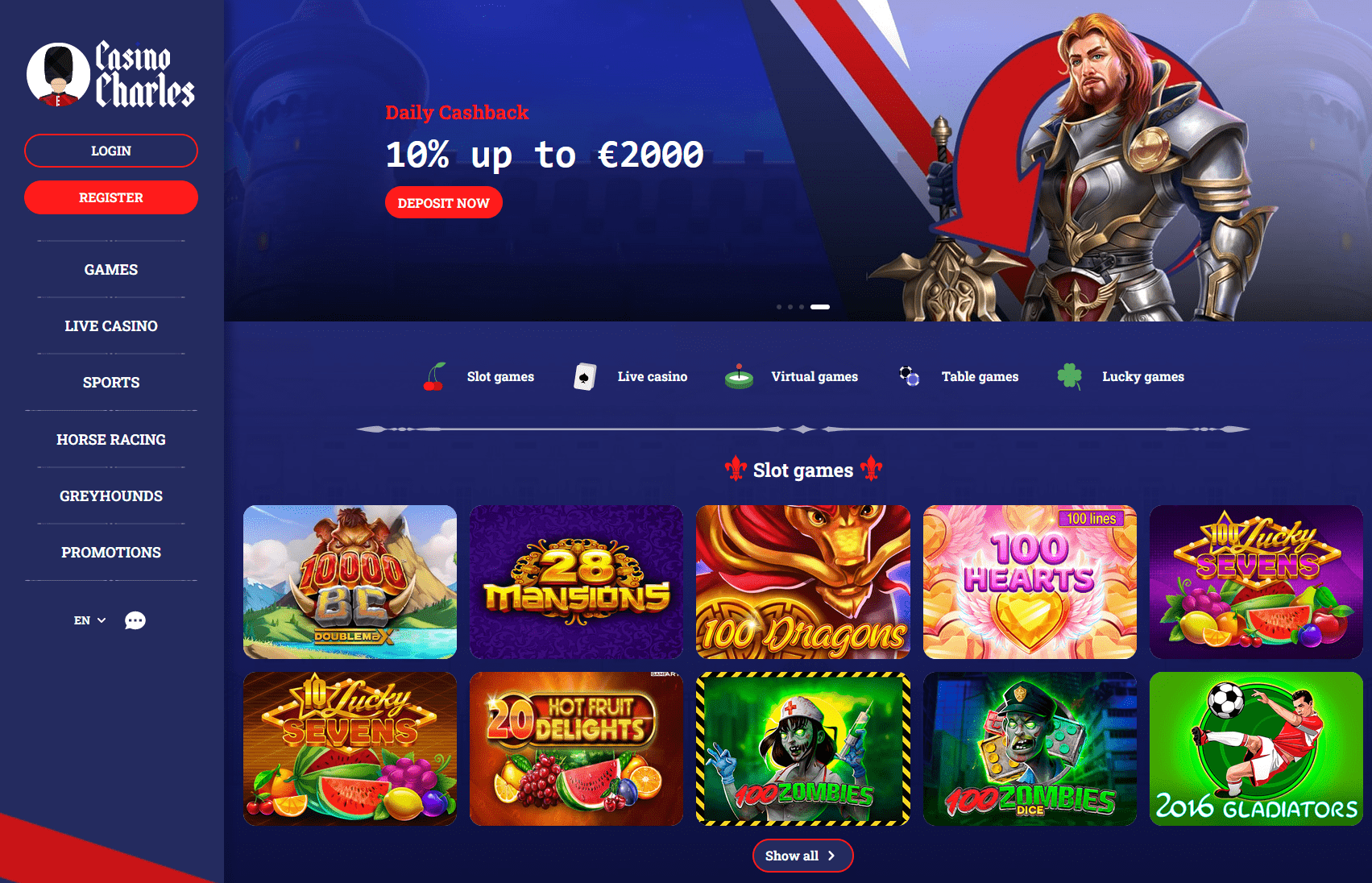 Charles homepage