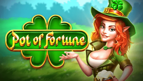 Pot of Fortune slot logo