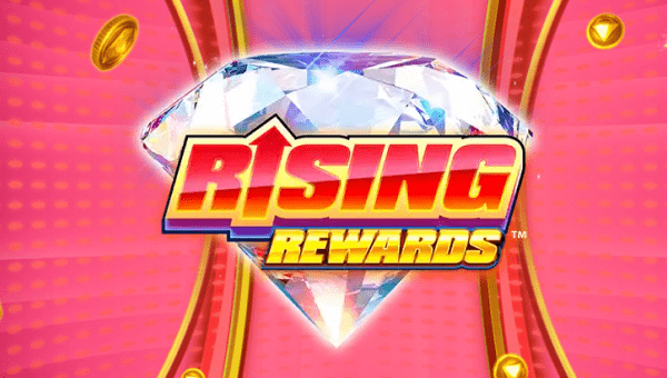 rising rewards slot logo