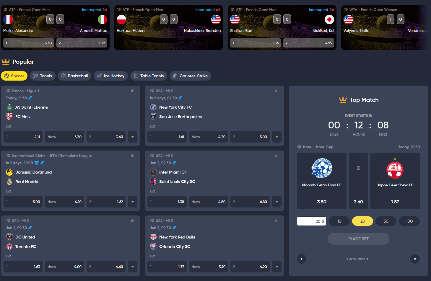 Instant Casino_Betting