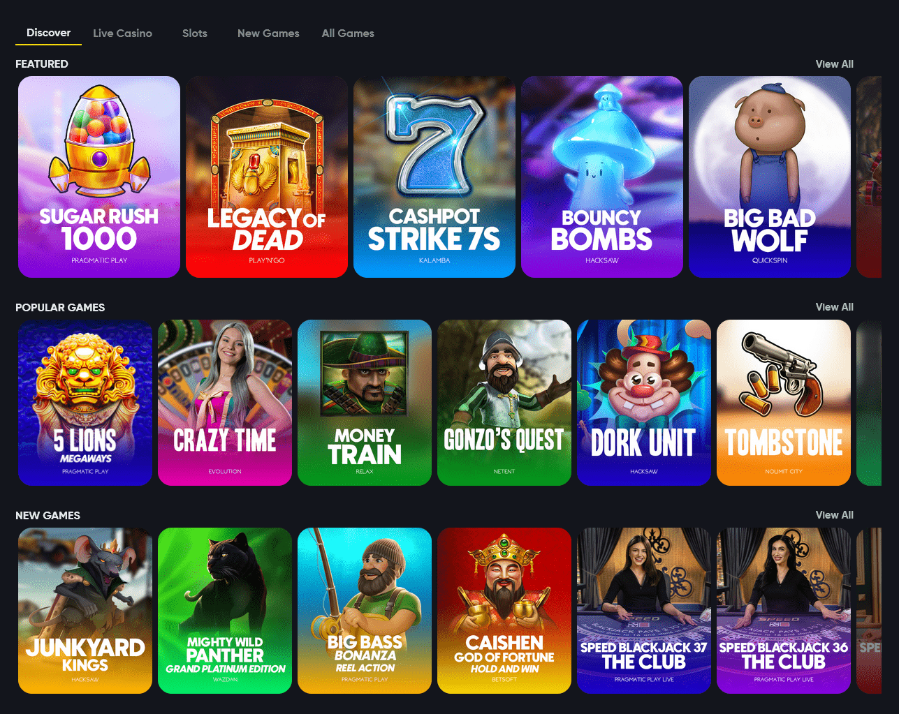 Instant Casino_Games