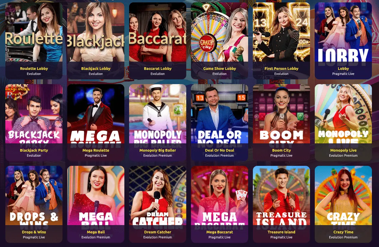 Prive Casino Live Casino