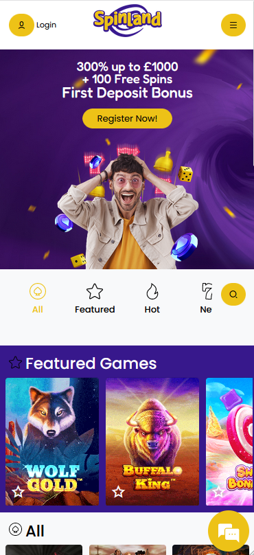 Spinland Casino Mobile