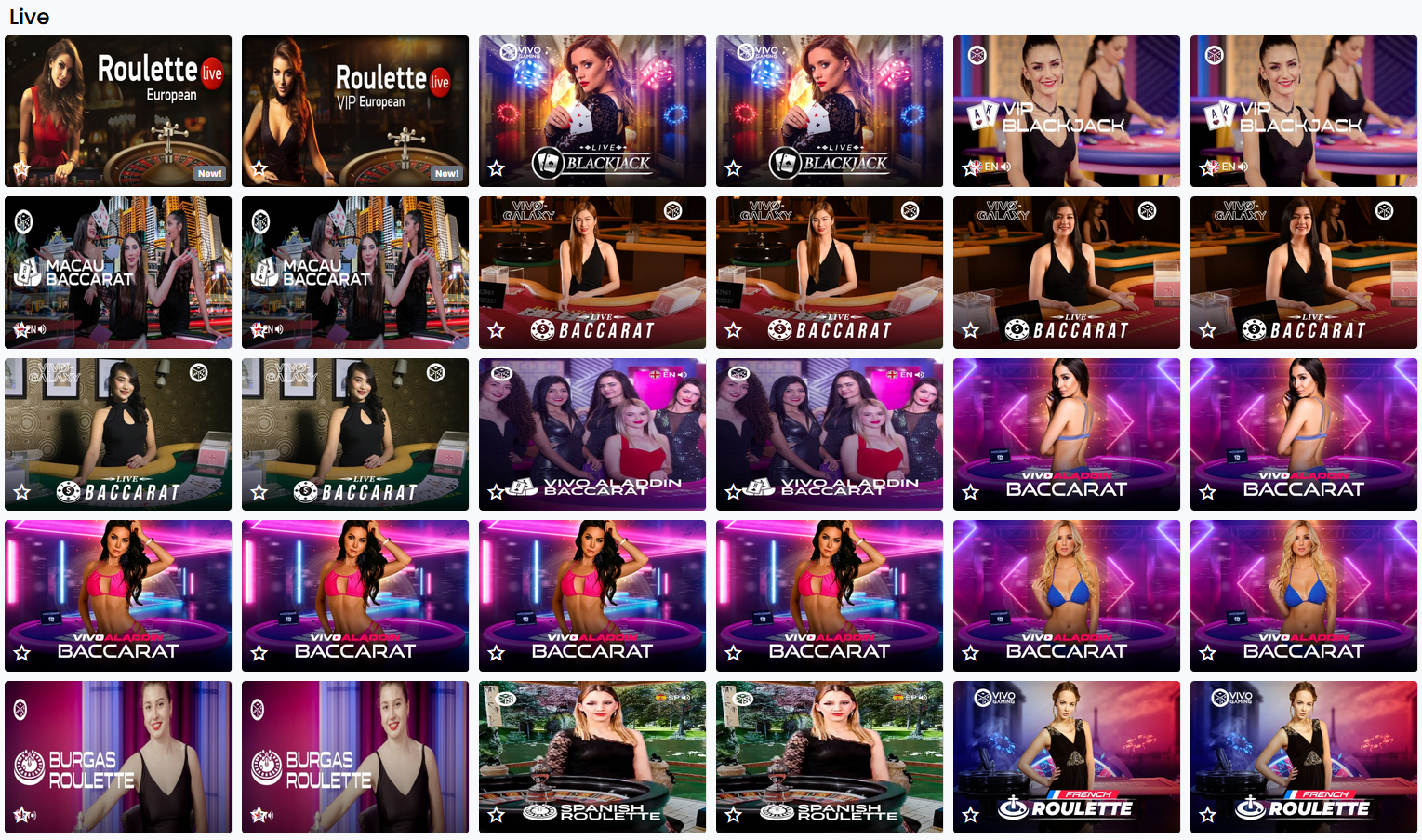 Spinland Live Casino