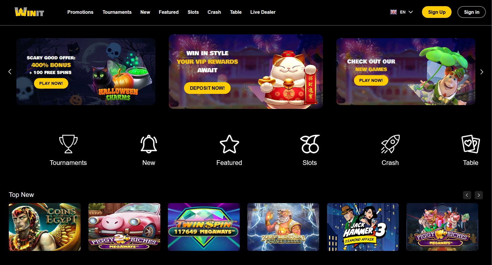 Winitbet Homepage
