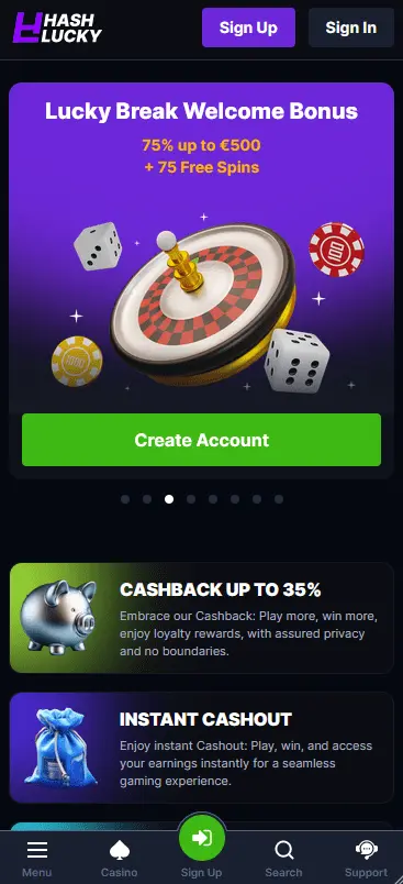 Hash Lucky Mobile