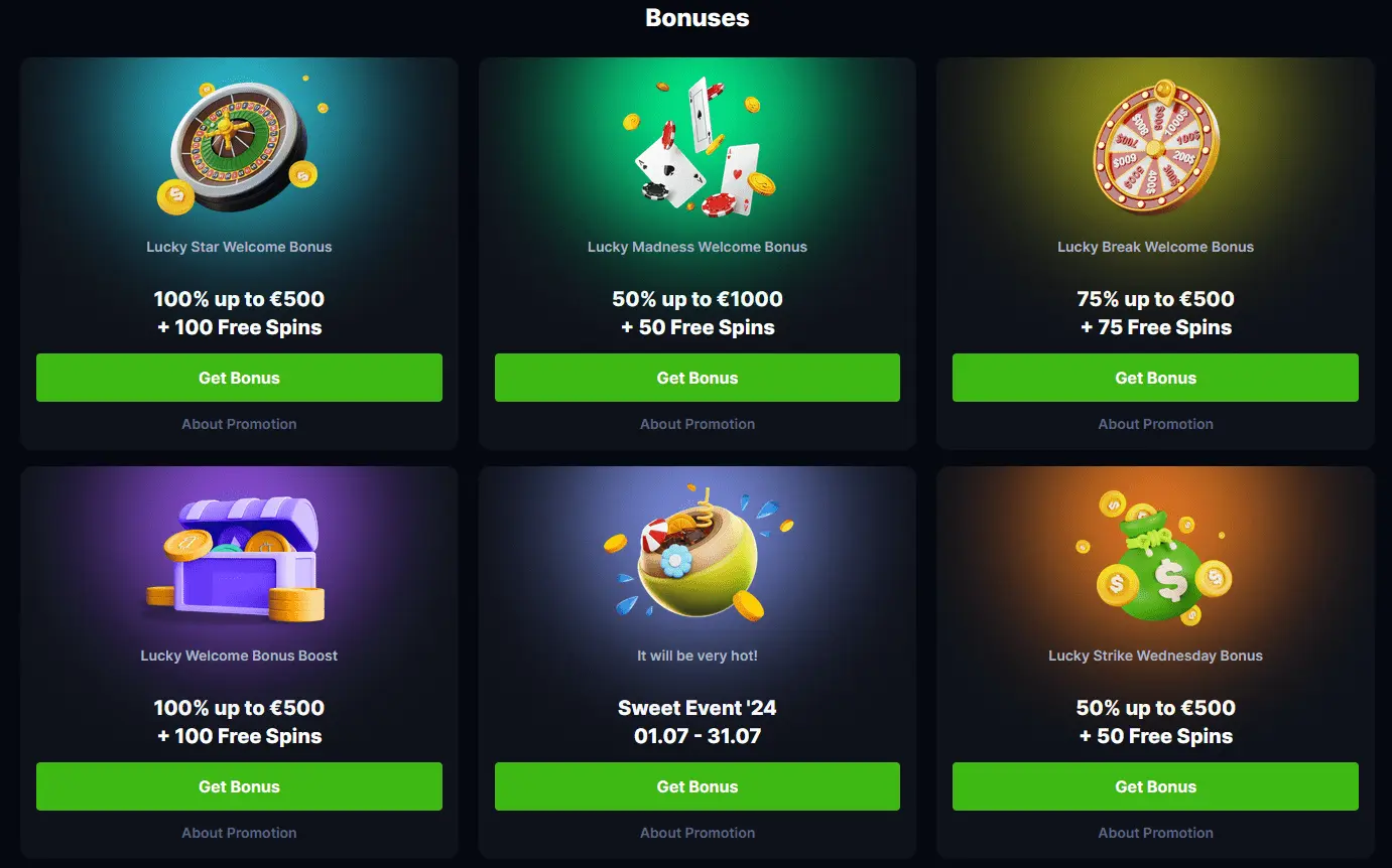 Hash Lucky Promotions