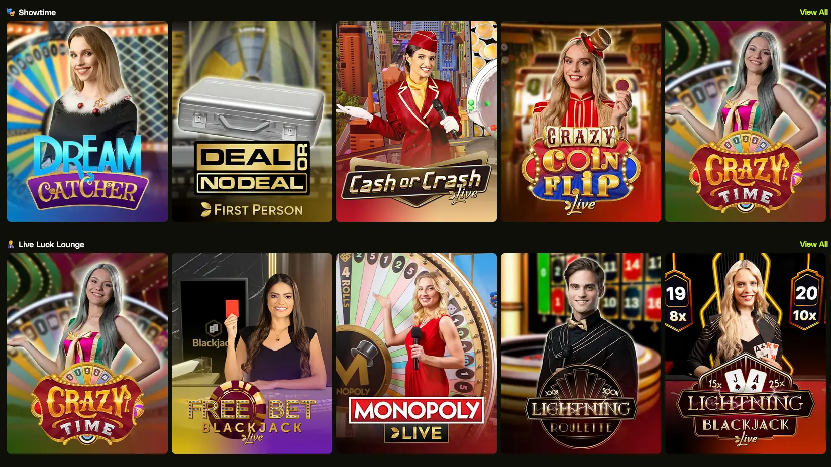 Lucky Pays Live Casino