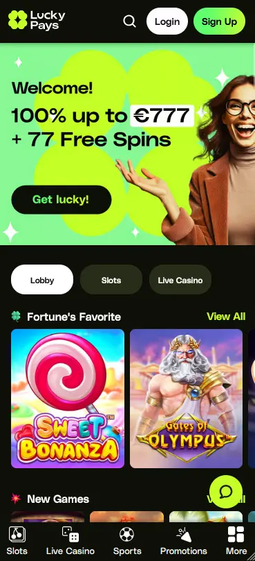 Lucky Pays Mobile