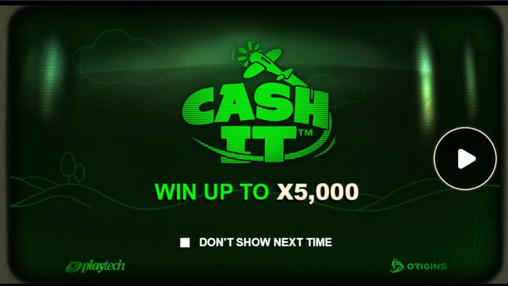 Cash it Crash Game Logo
