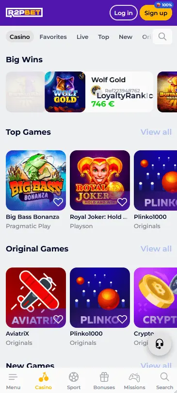 R2PBET Mobile