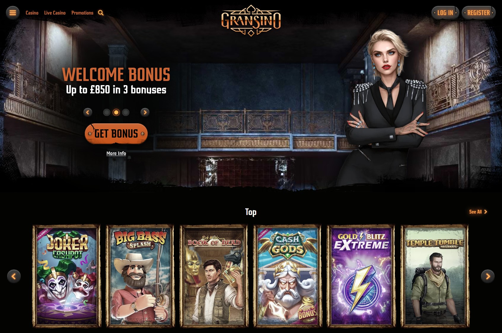 Gransino Homepage