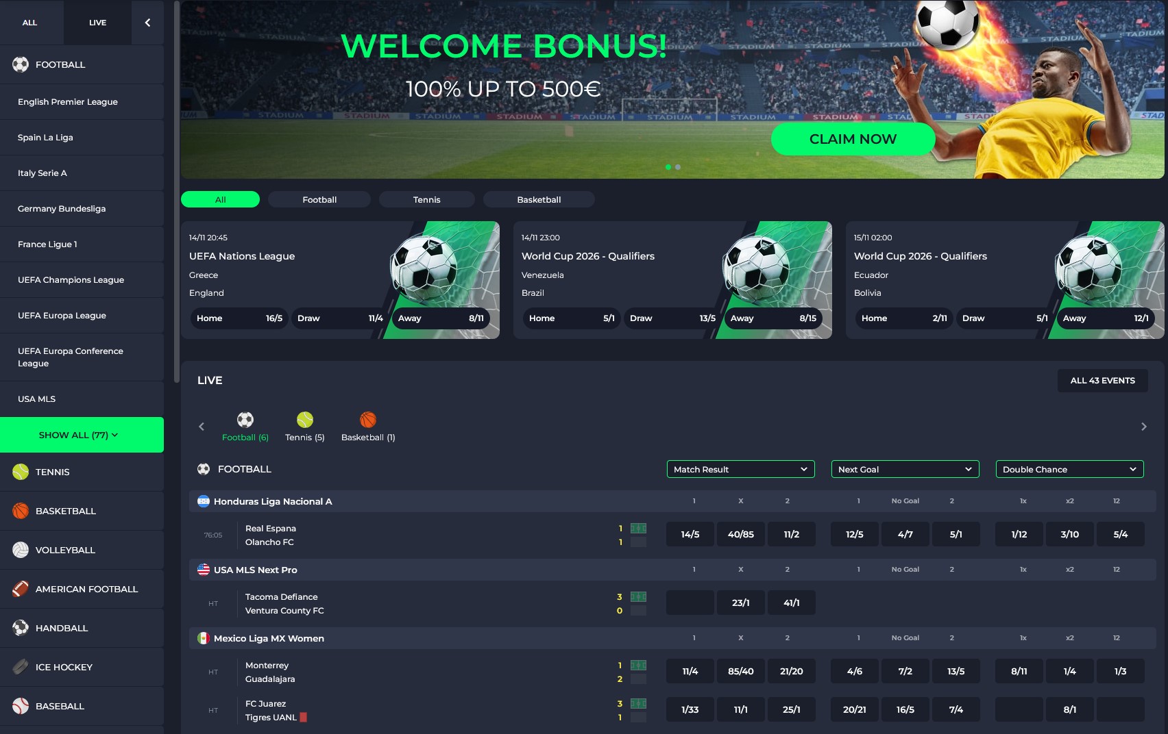 NationalBet Betting
