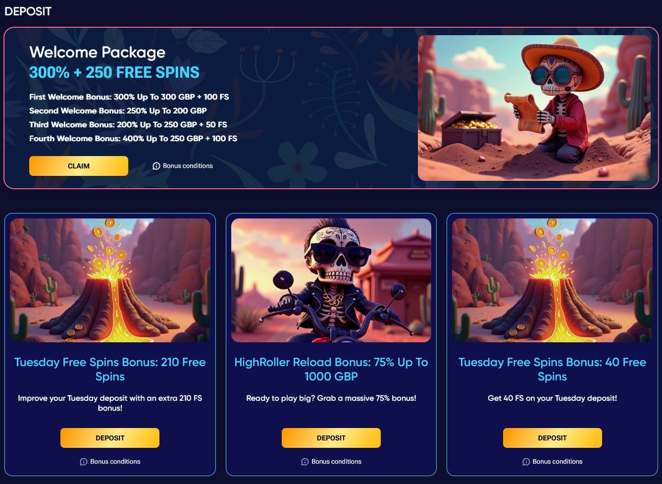 Vulkka Bonuses