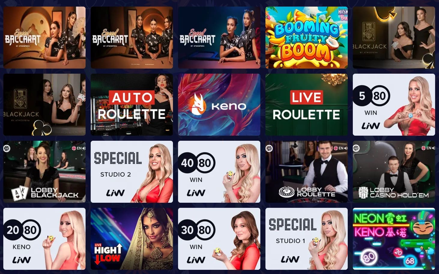 Vulkka Live Casino