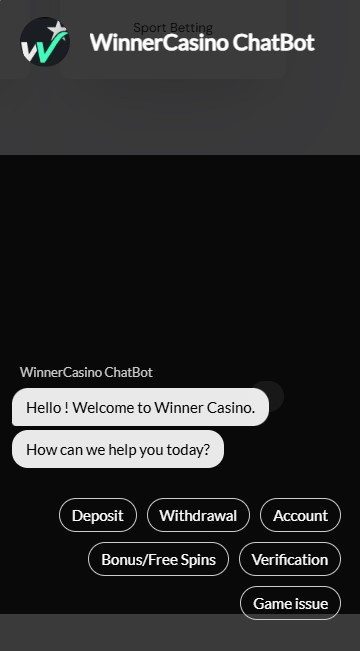 Winner Casino Customer Support