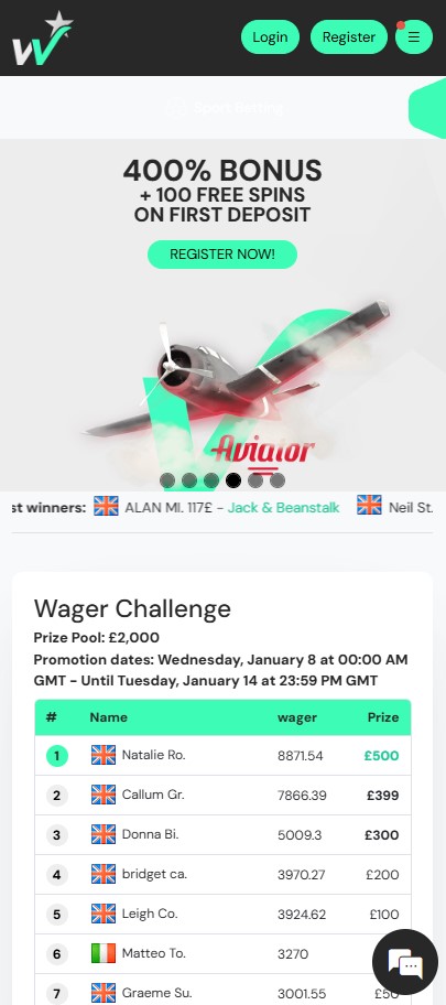 Winner Casino Mobile