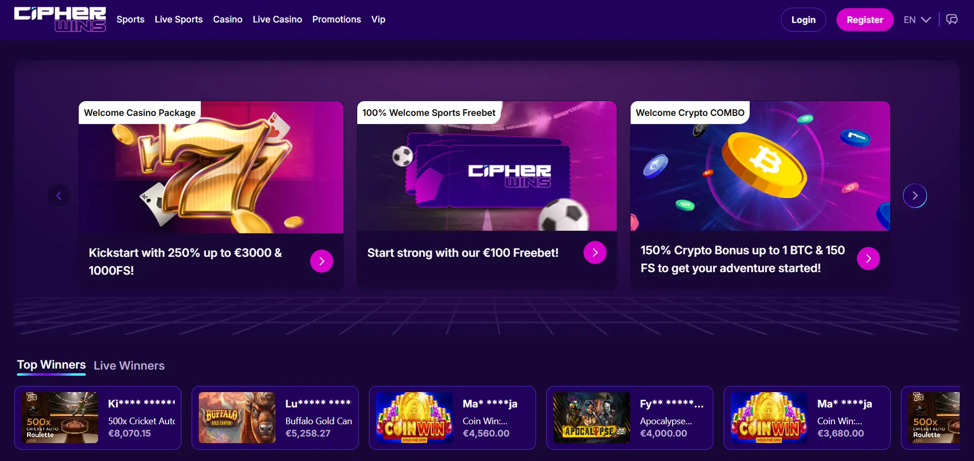 Cipherwins casino