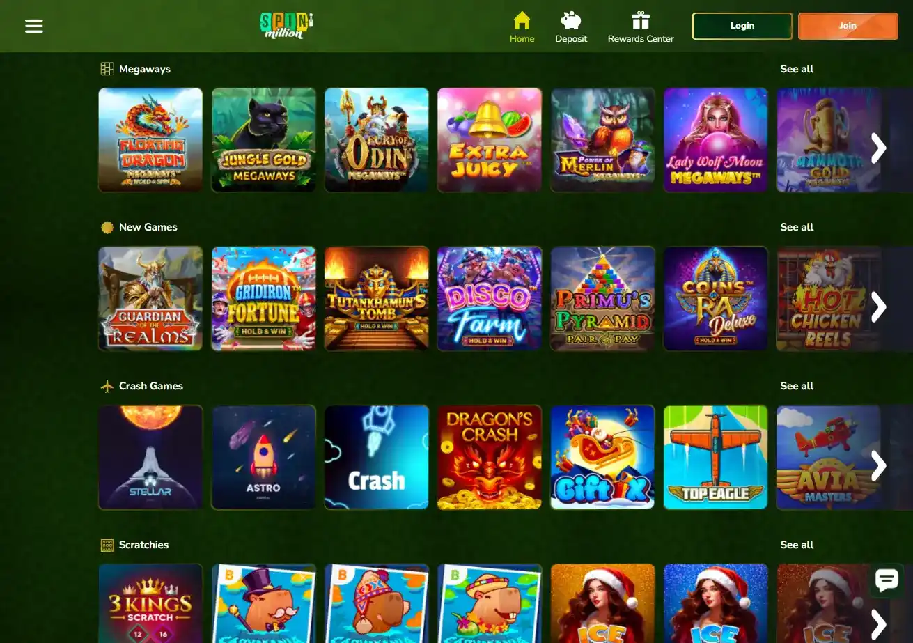 Spin Million Games