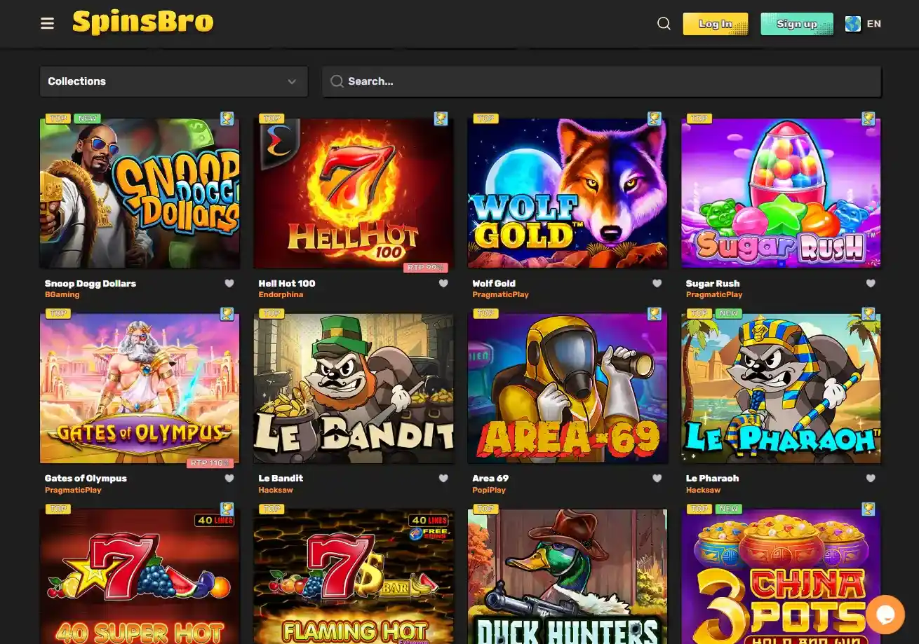 SpinsBro Games