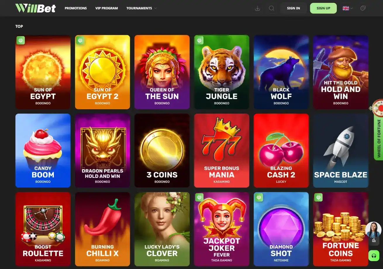 WillBet Games